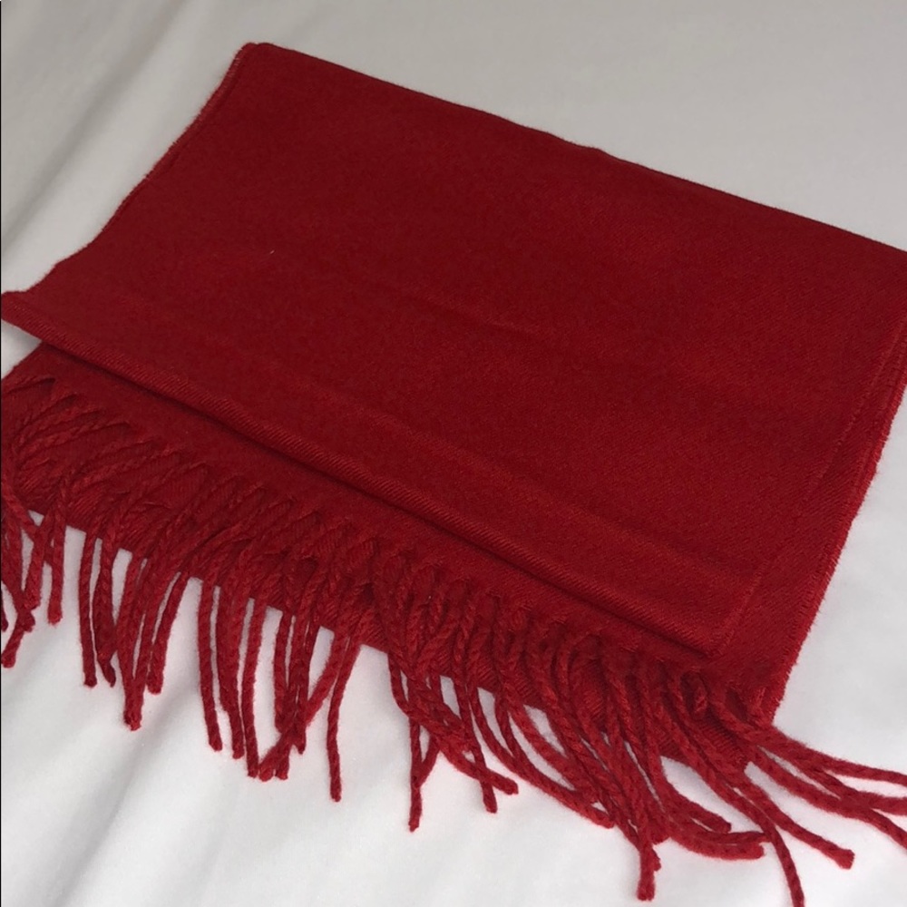Red Calvin Klein Scarf